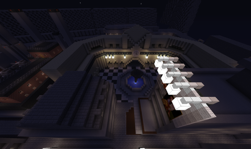 Illustration for article titled Here's A Stunning Minecraft Re-Creation Of Final Fantasy VII's Midgar